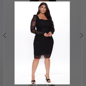 Mesh Fashion Nova Dress